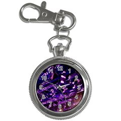 Light Violet Purple Technology Key Chain Watches by Pakrebo