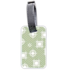 Background Non Seamless Pattern Luggage Tag (two Sides) by Pakrebo