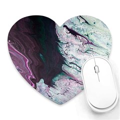 Color Acrylic Paint Art Painting Heart Mousepads by Pakrebo