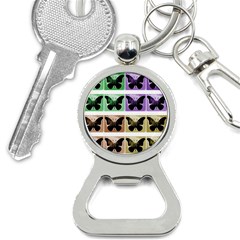 Seamless Wallpaper Butterfly Bottle Opener Key Chain by Pakrebo