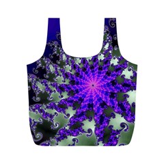 Fractal Rendering Digital Art Full Print Recycle Bag (m) by Pakrebo