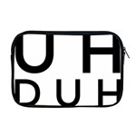 Uh Duh Apple MacBook Pro 17  Zipper Case Front