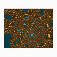 Fractal Abstract Small Glasses Cloth (2 Sides) by Bajindul