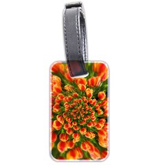 Tulips Arrangement Many Blossom Luggage Tag (two Sides) by Pakrebo