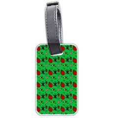 Bugs Pattern Luggage Tag (two Sides) by snowwhitegirl