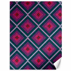 Purple Textile And Fabric Pattern Canvas 36  X 48  by Pakrebo