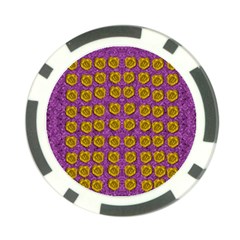 Roses Loves  Peace And Calm Freedom In Happiness Poker Chip Card Guard by pepitasart