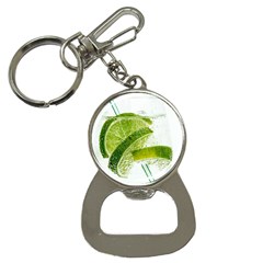 Lime Club Soda Drink Cocktail Bottle Opener Key Chain by Pakrebo