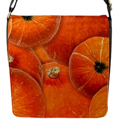 Pumpkin Halloween Fall Thanksgiving Flap Closure Messenger Bag (s) by Pakrebo