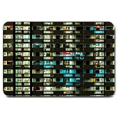 Architectural Design Architecture Building Cityscape Large Doormat  by Pakrebo