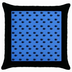 Blue Eyes Throw Pillow Case (black) by snowwhitegirl