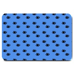 Blue Eyes Large Doormat  by snowwhitegirl