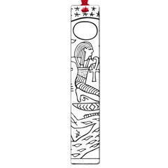 Egyptian Hieroglyphics History Seb Large Book Marks by Sudhe