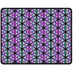 Triangle Seamless Double Sided Fleece Blanket (medium)  by Mariart