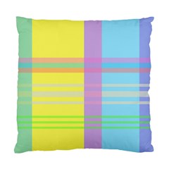 Easter Background Easter Plaid Standard Cushion Case (one Side) by Simbadda