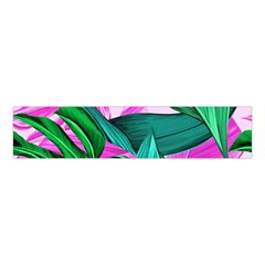 Tropical Greens Monstera Summer Velvet Scrunchie by Simbadda