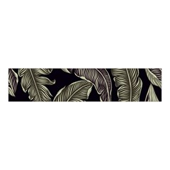 Jungle Leaves Tropical Pattern Velvet Scrunchie by Simbadda