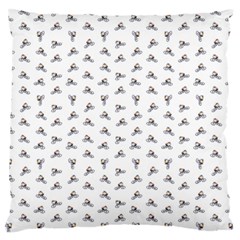 Cycling Motif Design Pattern Standard Flano Cushion Case (one Side) by dflcprintsclothing