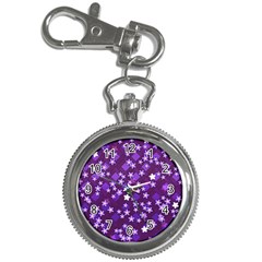 Ross Pattern Square Key Chain Watches by HermanTelo