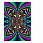 Abstract Artwork Fractal Background Art Small Garden Flag (Two Sides) Front