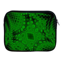 Background Texture Design Geometric Green Black Apple Ipad 2/3/4 Zipper Cases by Sudhe