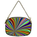 Background Design Pattern Colorful Chain Purse (One Side) Front