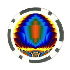 Design Color Colorful Designing Poker Chip Card Guard by Pakrebo