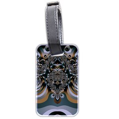 Fractal Art Artwork Design Luggage Tag (two Sides) by Pakrebo