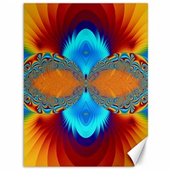 Artwork Digital Art Fractal Colors Canvas 36  X 48  by Pakrebo