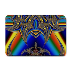 Abstract Art Design Digital Art Image Small Doormat  by Pakrebo