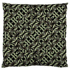 Modern Abstract Camouflage Patttern Large Cushion Case (one Side) by dflcprintsclothing