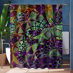 Background Design Art Artwork Shower Curtain 60  X 72  (medium)  by Pakrebo