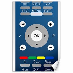 Remote Control Receiver Vcr Control Canvas 20  X 30  by Wegoenart