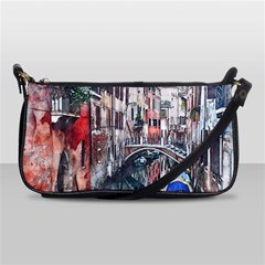 Venice Water Laguna Italy Shoulder Clutch Bag by Wegoenart