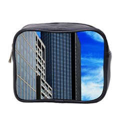 Architecture Frankfurt Houses Mini Toiletries Bag (two Sides) by Wegoenart