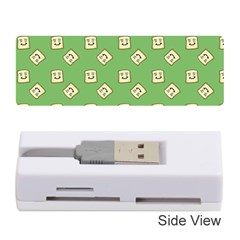 Happy Toast Green Memory Card Reader (stick) by snowwhitegirl