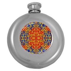 Ml 196 Round Hip Flask (5 Oz) by ArtworkByPatrick