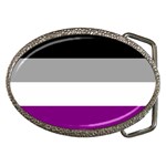 Asexual Pride Flag LGBTQ Belt Buckles Front