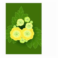 Buttercup Ranunculus Globe Flower Large Garden Flag (two Sides) by Pakrebo