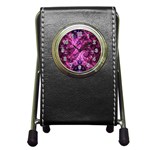 Fractal Art Digital Art Pen Holder Desk Clock Front