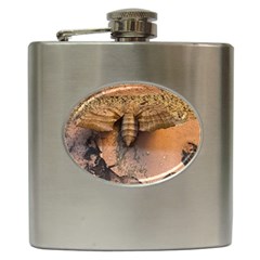 Night Moth Hip Flask (6 Oz) by Riverwoman