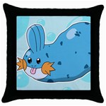 Patokip Throw Pillow Case (Black) Front