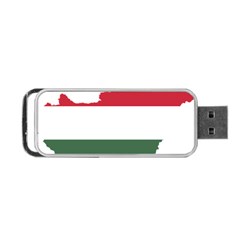 Hungary Country Europe Flag Portable Usb Flash (two Sides) by Sapixe