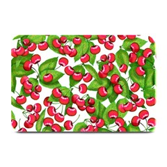 Cherry Leaf Fruit Summer Plate Mats by Mariart