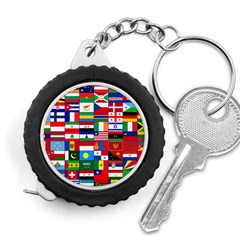 Flags Countries International Measuring Tape by Sapixe