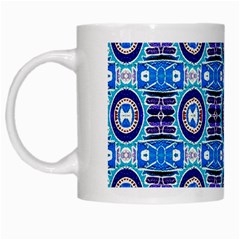 E 6 1 White Mugs by ArtworkByPatrick