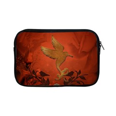 Elegant Decorative Bird Apple Ipad Mini Zipper Cases by FantasyWorld7