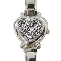 Encaje Heart Italian Charm Watch by Sobalvarro