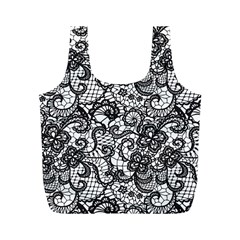 Encaje Full Print Recycle Bag (m) by Sobalvarro