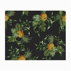 Pineapples Pattern Small Glasses Cloth (2 Sides) by Sobalvarro